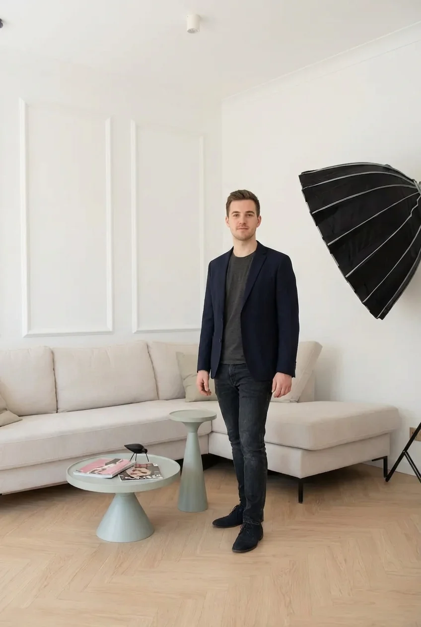 Sesja na Tindera - zdjęcie w studio Dekerta